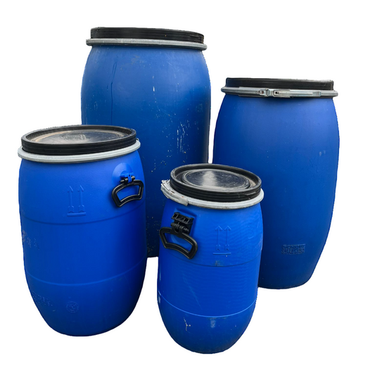 Vaten in pvc blauw