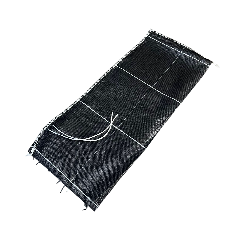 Zandzakje in zwarte polypropyleen