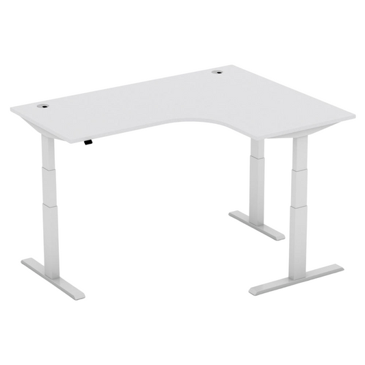 Elektrisch hoogte verstelbare zit-sta hoekbureau rechtszijdig COMFORT