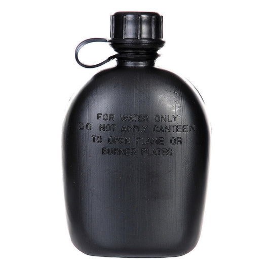 Veldfles pvc zwart