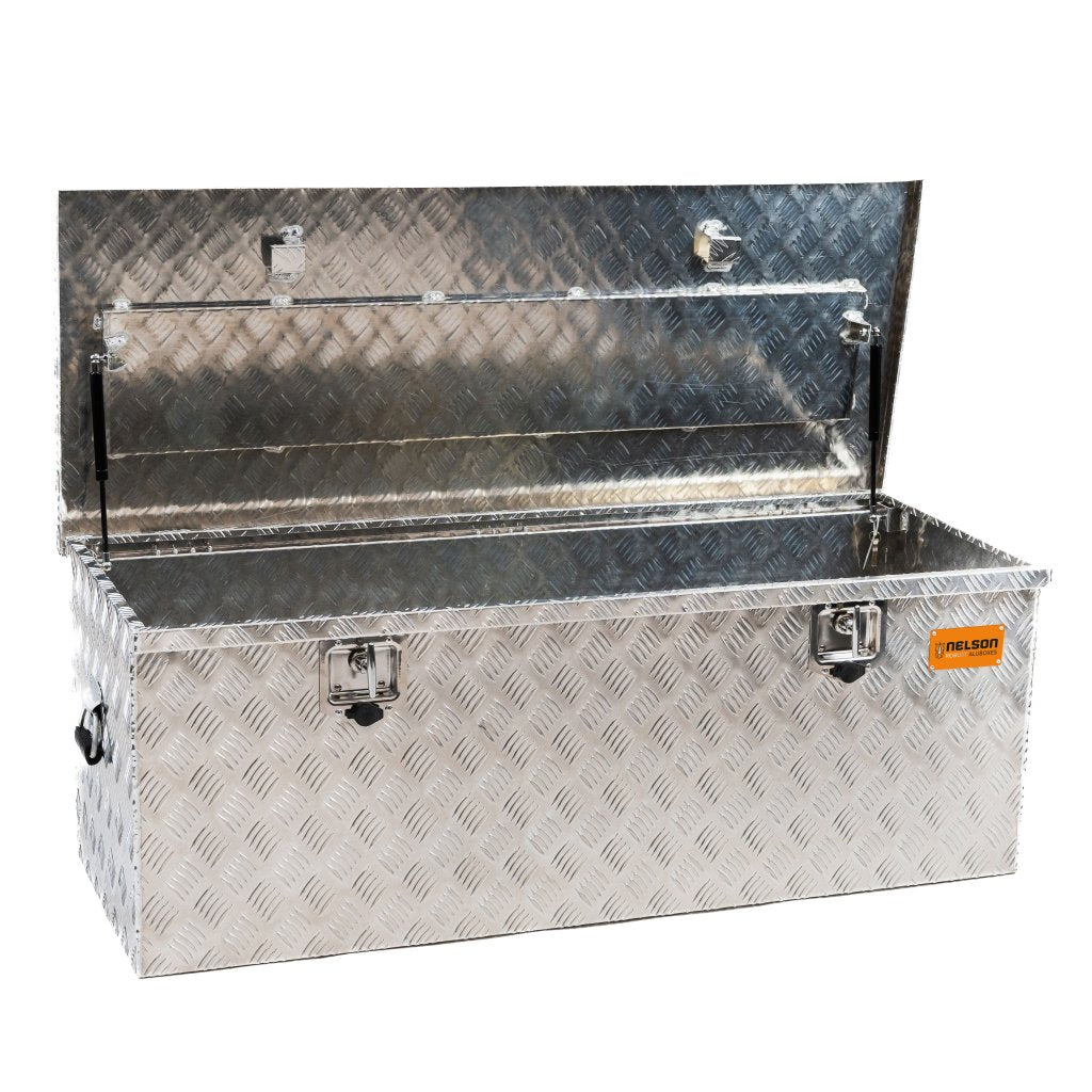 Aluminium koffer 135 cm lang