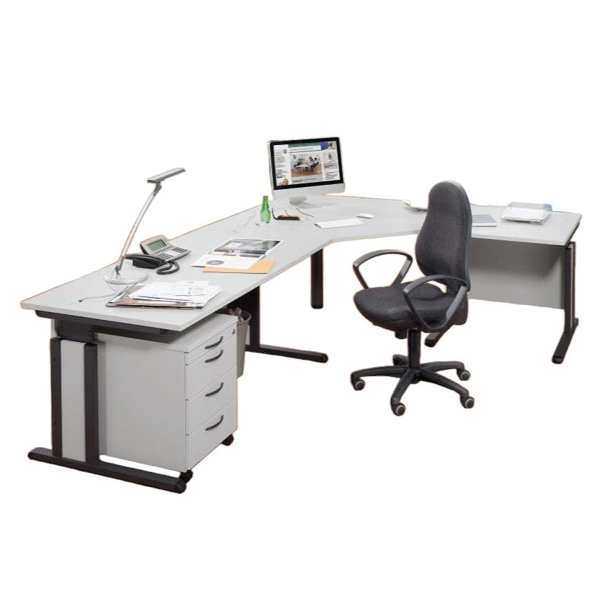 Verbindingselement voor bureau Comfort M, vierkant