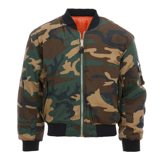 MA-1 bomber jas camo (woodland)