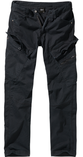 Brandit broek slim fit zwart