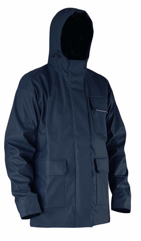 Regenjas blauw