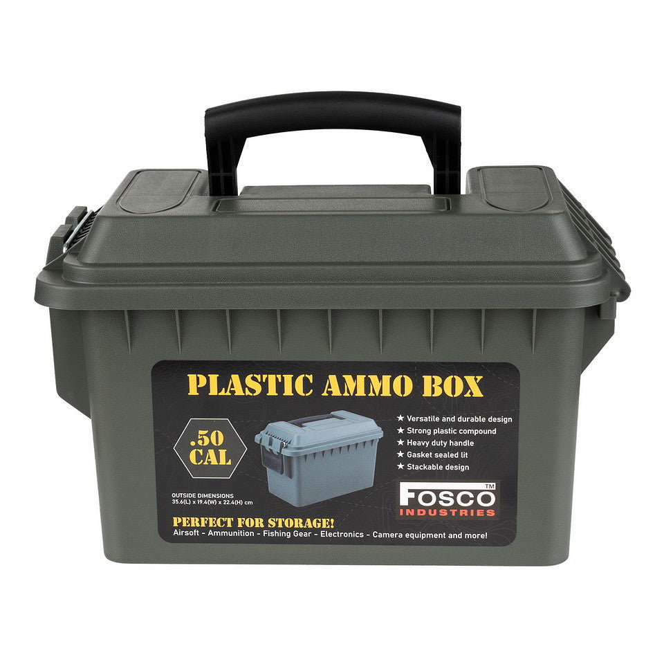 Plastic munitie box 50 cal