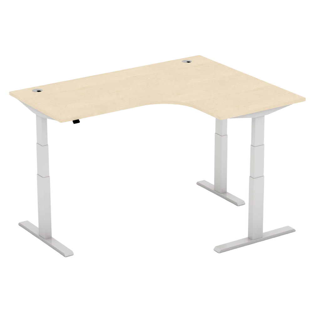 Elektrisch hoogte verstelbare zit-sta hoekbureau rechtszijdig COMFORT