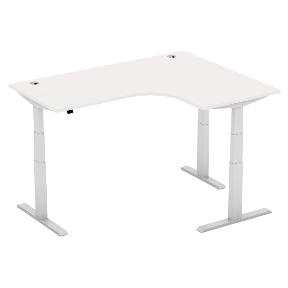 Elektrisch hoogte verstelbare zit-sta hoekbureau rechtszijdig COMFORT