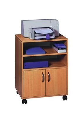 Multifunctionele trolley open, Kleur: beuk