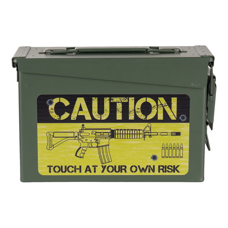 Munitiekist 30 Caliber - Caution Risk