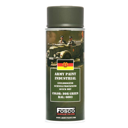 Spuitbus legerverf. DDR GREEN