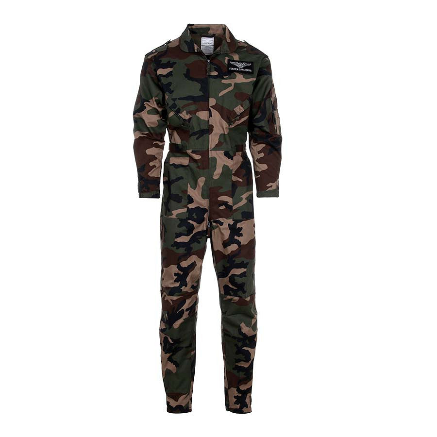 Piloten overall woodland