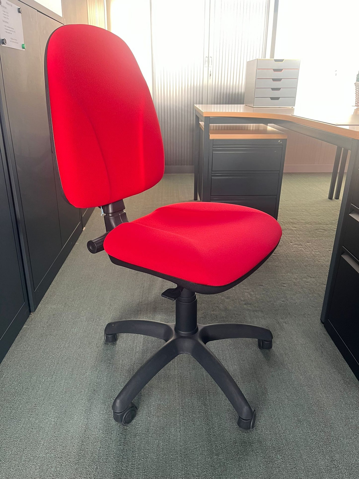 Rode bureaustoel