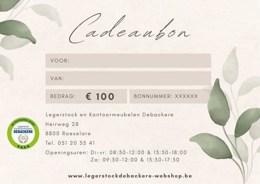Cadeaubon