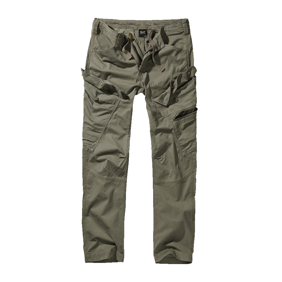 Brandit broek slim fit groen