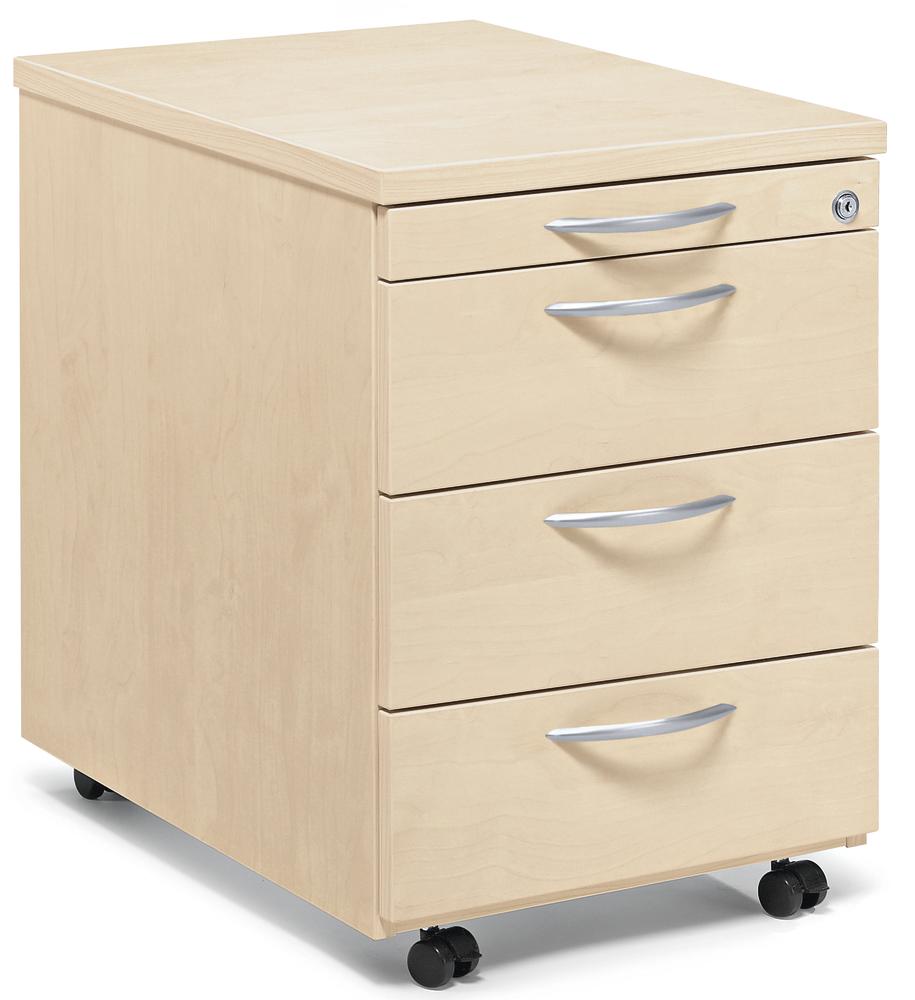 Rijdende ladeblok diepte 60 cm