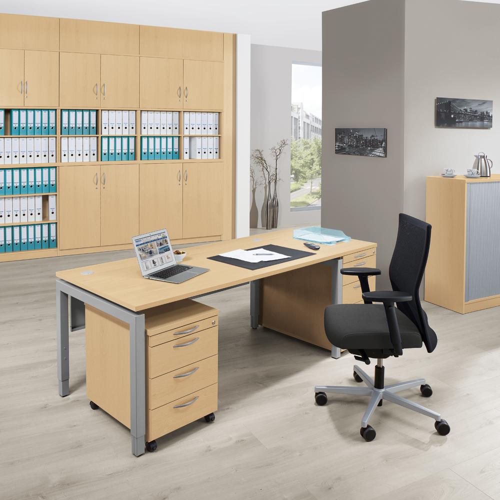 Bureau 4-poot Basic met vaste hoogte
