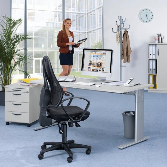 Bureau Comfort M, manueel hoogteverstelbaar