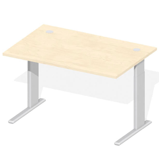 Bureau Comfort M, manueel hoogteverstelbaar