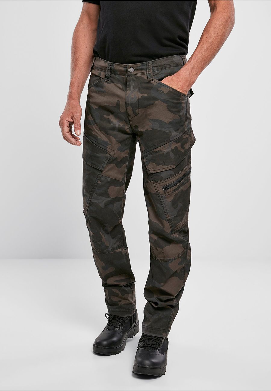 Brandit broek slim fit darkcamo