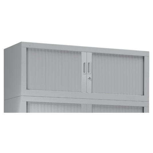 Roldeurkast: Opzetkast H: 44 cm x Br: 120 cm x D: 43 cm (model Vinco)