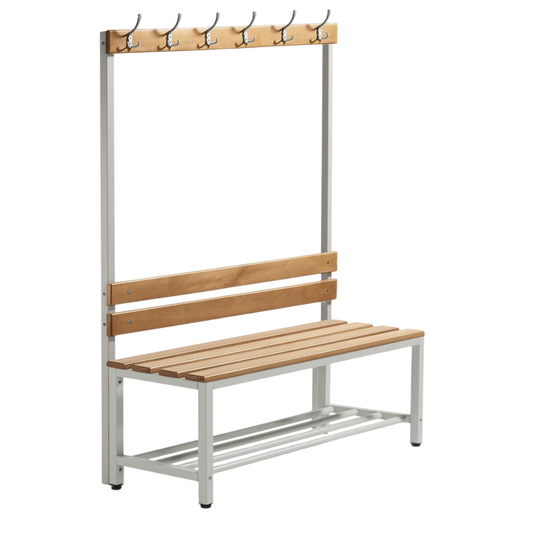 Garderobebank inclusief schoenenrooster