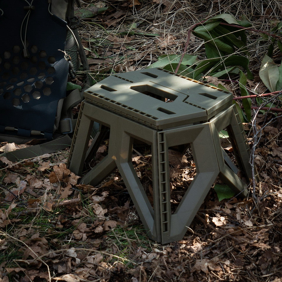 Opvouwbare outdoor kruk