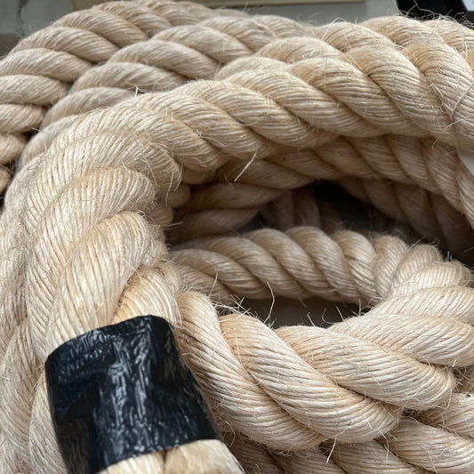 Sisal dik koord (per lopende meter) Ø: 50 mm