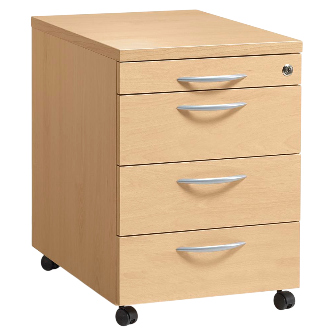 Rijdende ladeblok diepte 60 cm