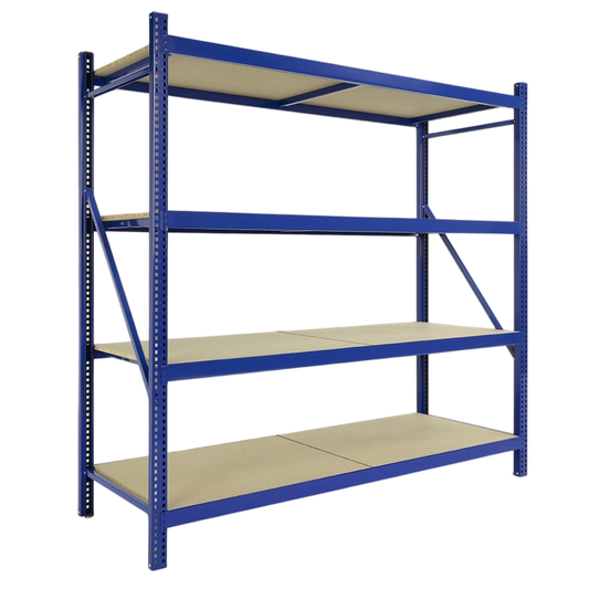 Industrieel rek Pro met legborden in houtvezel