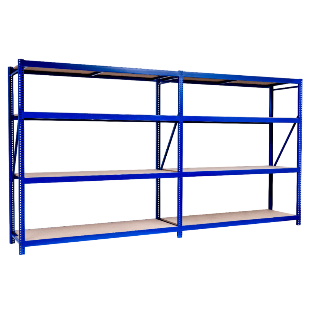 Industrieel rek Pro met legborden in houtvezel