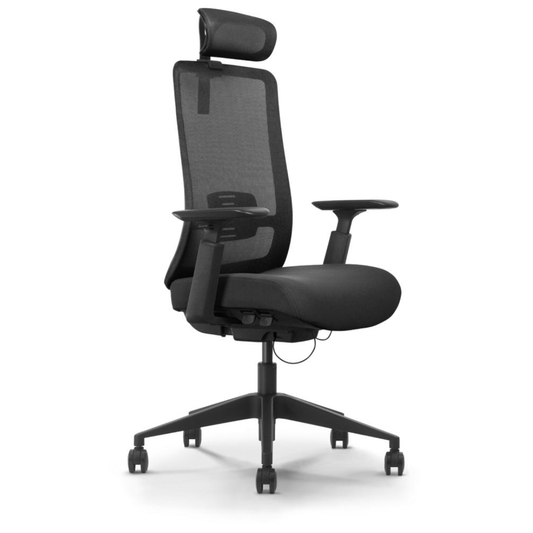 Bureaustoel ACILIA met hoofdsteun