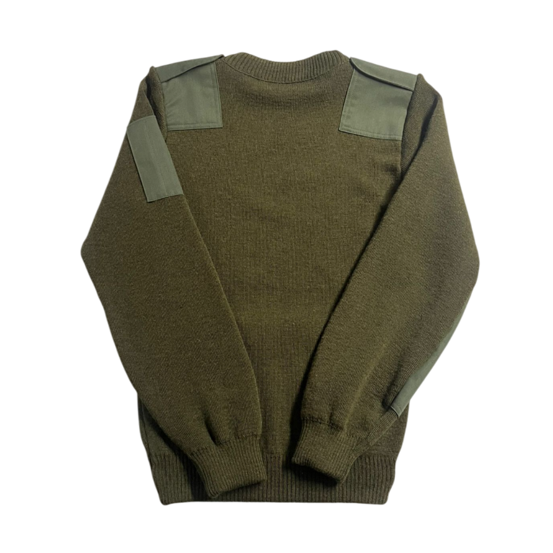 Commando trui fijne brei wol