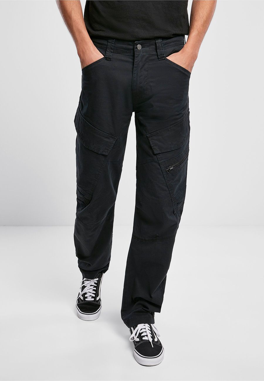 Brandit broek slim fit zwart