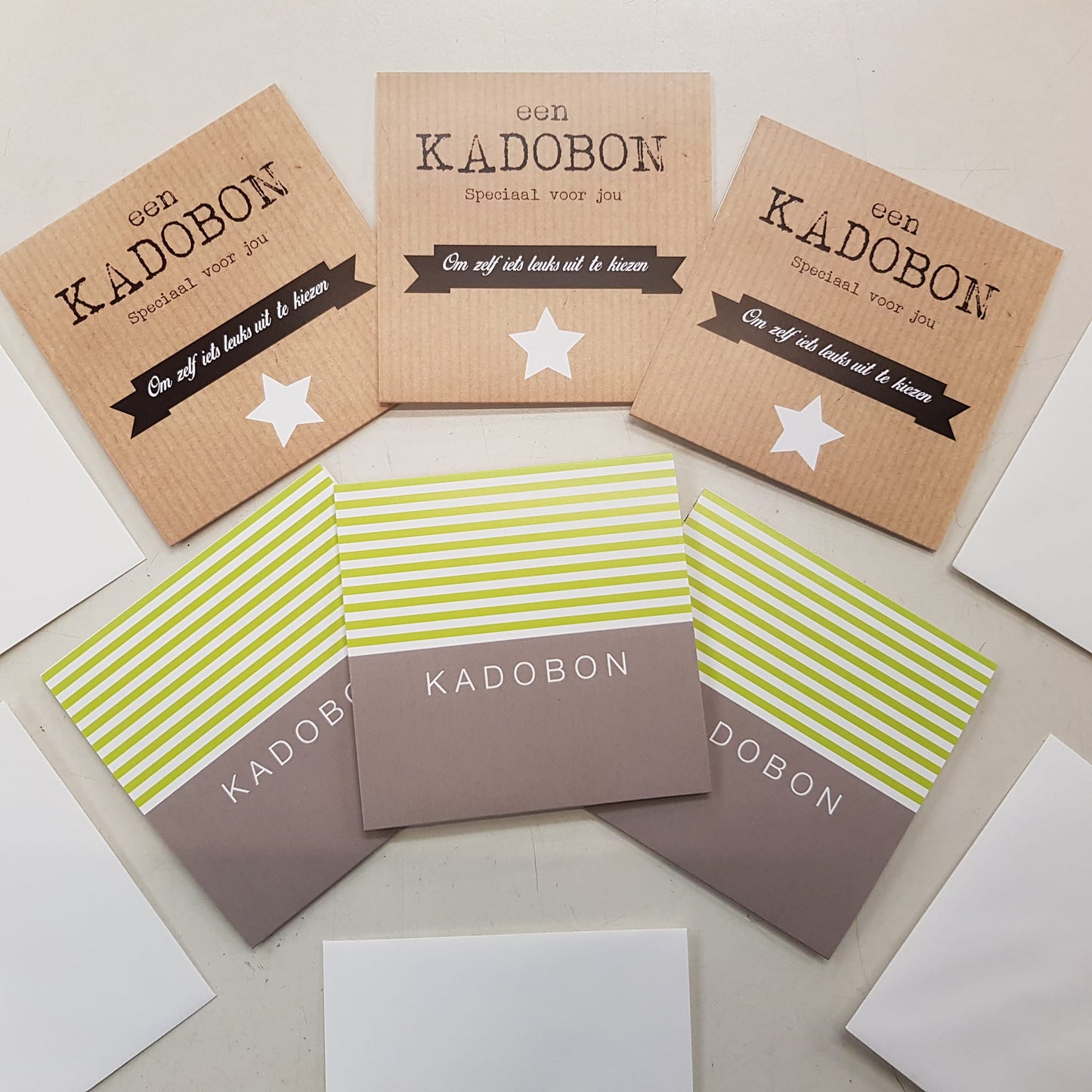 Legerstock Debackere-kadobon