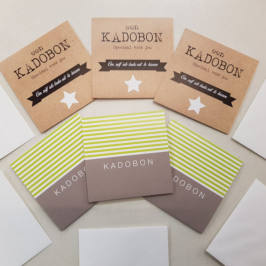 Legerstock Debackere-kadobon